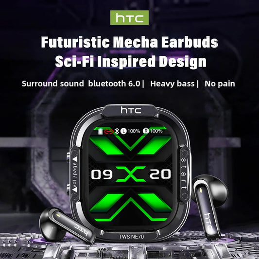 HTC NE70 AI Translator Bluetooth Earbuds