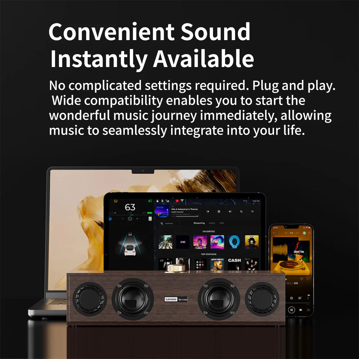 Lenovo C02 Dual-Mode Bluetooth Speaker