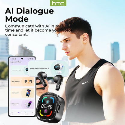HTC NE70 AI Translator Bluetooth Earbuds
