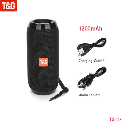 Portable Bluetooth Speaker with FM Radio