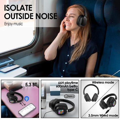 Siindoo ANC930Plus Wireless ANC Headphones