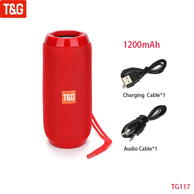 Portable Bluetooth Speaker with FM Radio