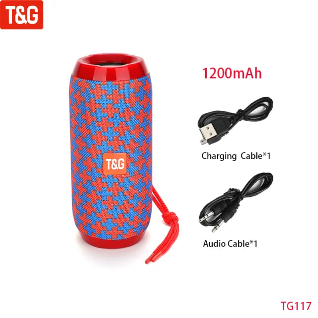 Portable Bluetooth Speaker with FM Radio