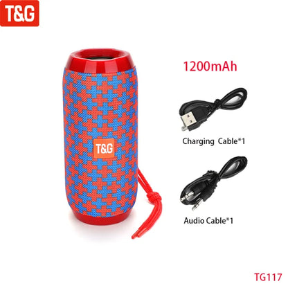 Portable Bluetooth Speaker with FM Radio