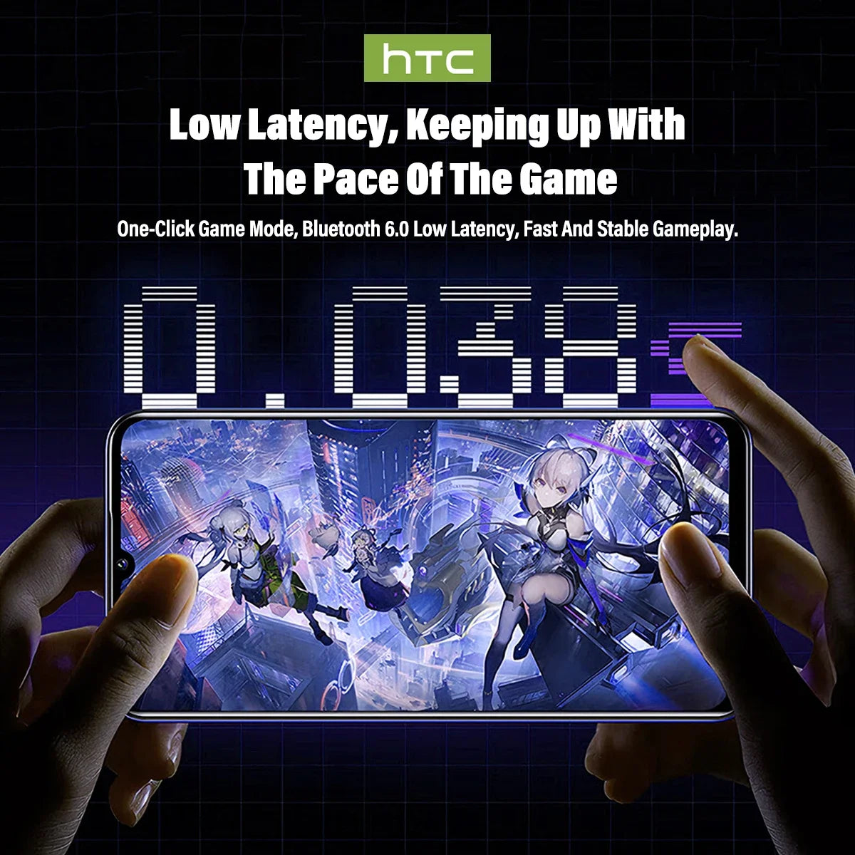 HTC NE70 AI Translator Bluetooth Earbuds