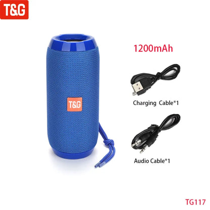 Portable Bluetooth Speaker with FM Radio